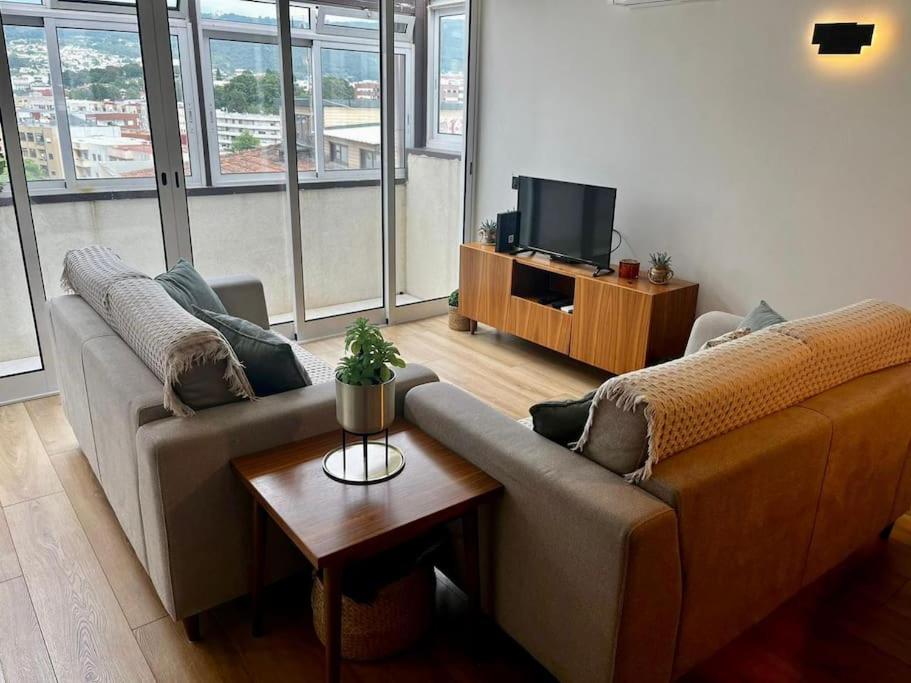 Flat Moderno E Central Em 布拉加 外观 照片